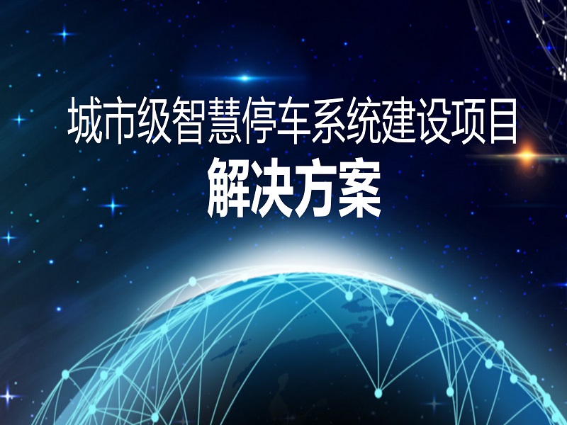 城市道路智慧停车项目案例